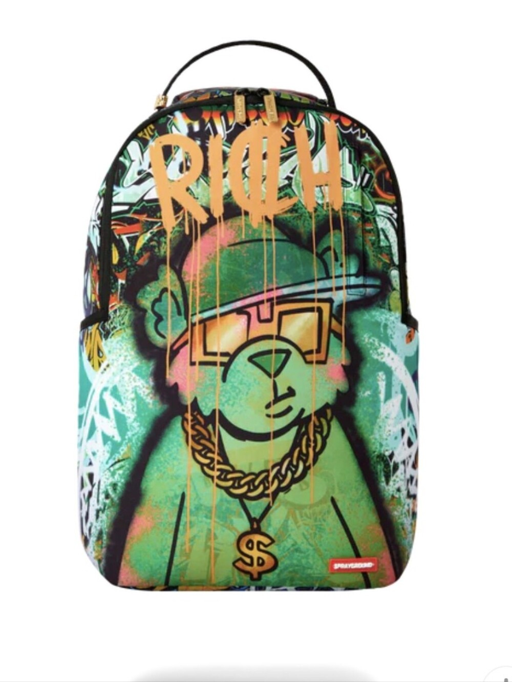 Sprayground Money Bear Tunnel Mural Backpack